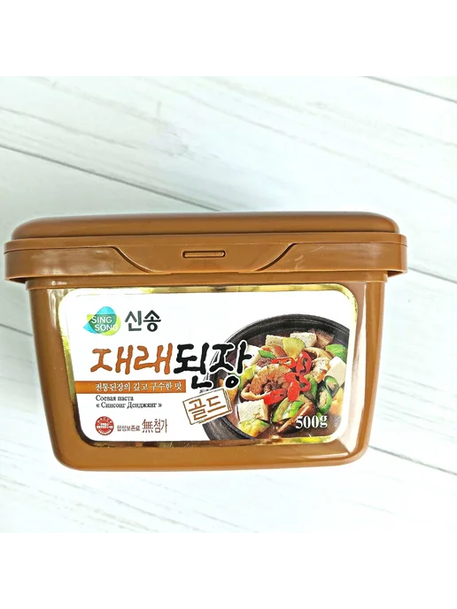 Sing Song Соевая паста Soybean Paste Денджянг 500 г, 500 г, фото 4