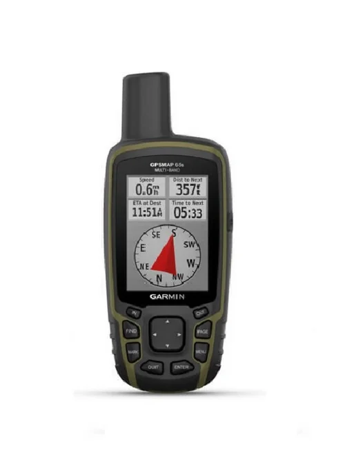 Garmin Навигатор GPSMAP 65 с чехлом и батарейками+Карта РФ, вариант, фото 2