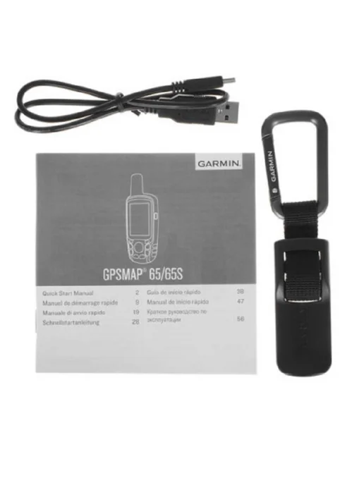 Garmin Навигатор GPSMAP 65 с чехлом и батарейками+Карта РФ, вариант, фото 4