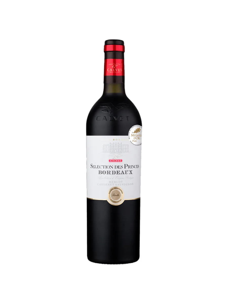 Вино Selection des Princes Bordeaux крас. сухое 0,75л