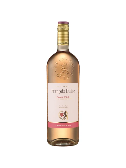 Francois Dulac Вино Pays D'oc Fresh & Fruity розовое сух. 1л, 1 л