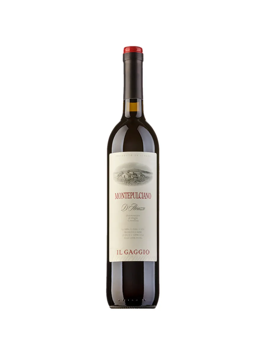 Вино Il Gaggio Montepulciano d Abruzzo о красное сухое 0,75л