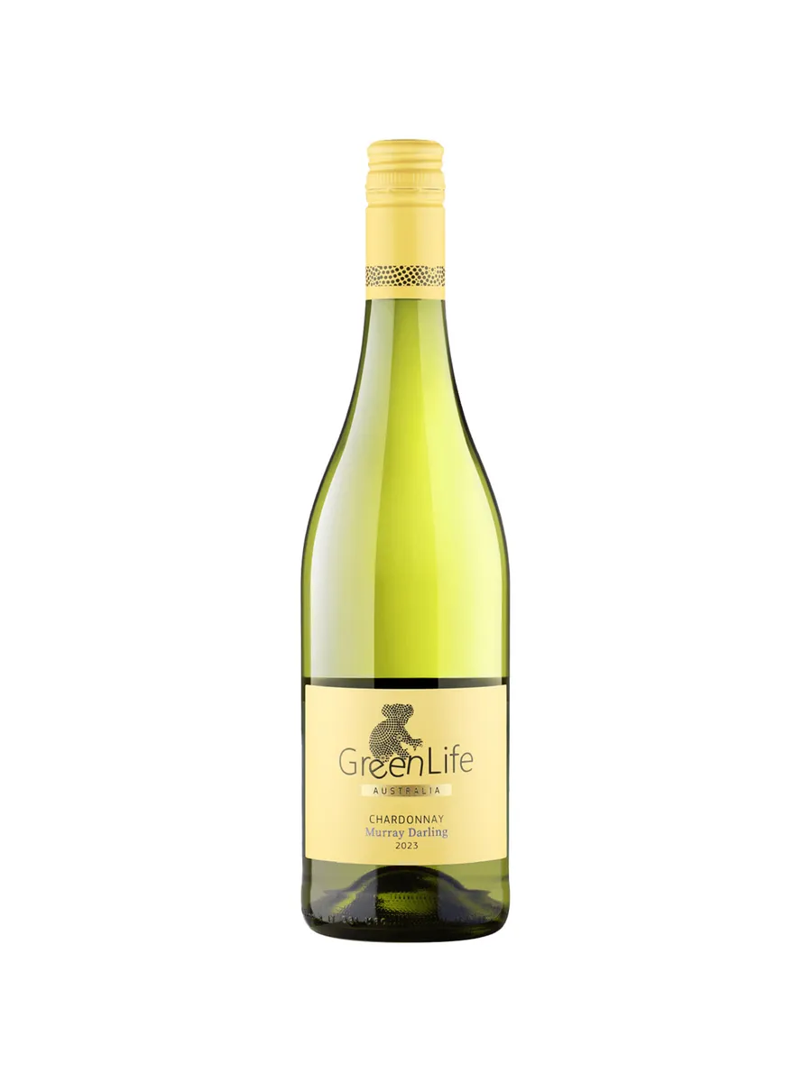Вино GreenLife Chardonnay Murray Darling бел. полусух. 0,75л