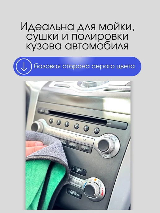 Тряпка для машины из микрофибры 5шт, 5 шт, фото 5