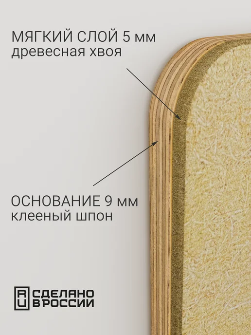 Доски для заметок Пура Доска-планер или мудборд для заметок записей и фото, бежевый, фото 4
