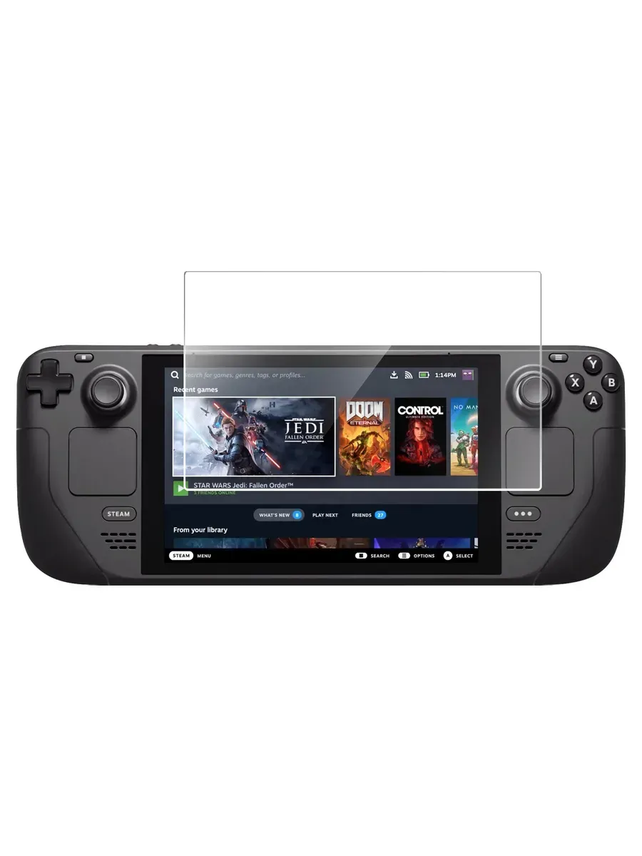 Защита экрана игровой консоли Valve Steam Deck;Oled