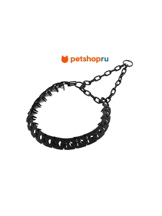 PetShop Ошейник для собак металлический 50 см черный Yami Yami, черный, фото 2