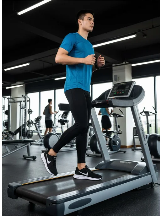 AbuShop Кроссовки летние спортивные для бега и фитнеса, черный, фото 4
