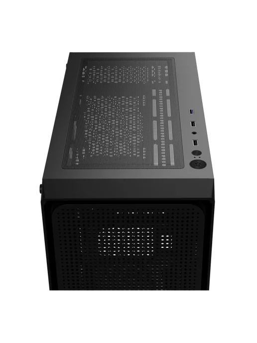OCYPUS Корпус Gamma C50 BK Mini Tower Черный (Gamma-C50-BKG000XX-G, черный, фото 3
