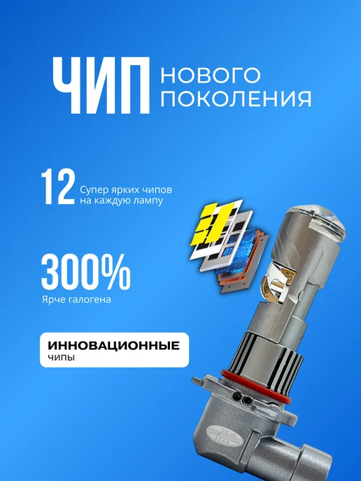 ALISTARM Светодиодные мини линзы A80Q HB3 HB4 LED, вариант, фото 8