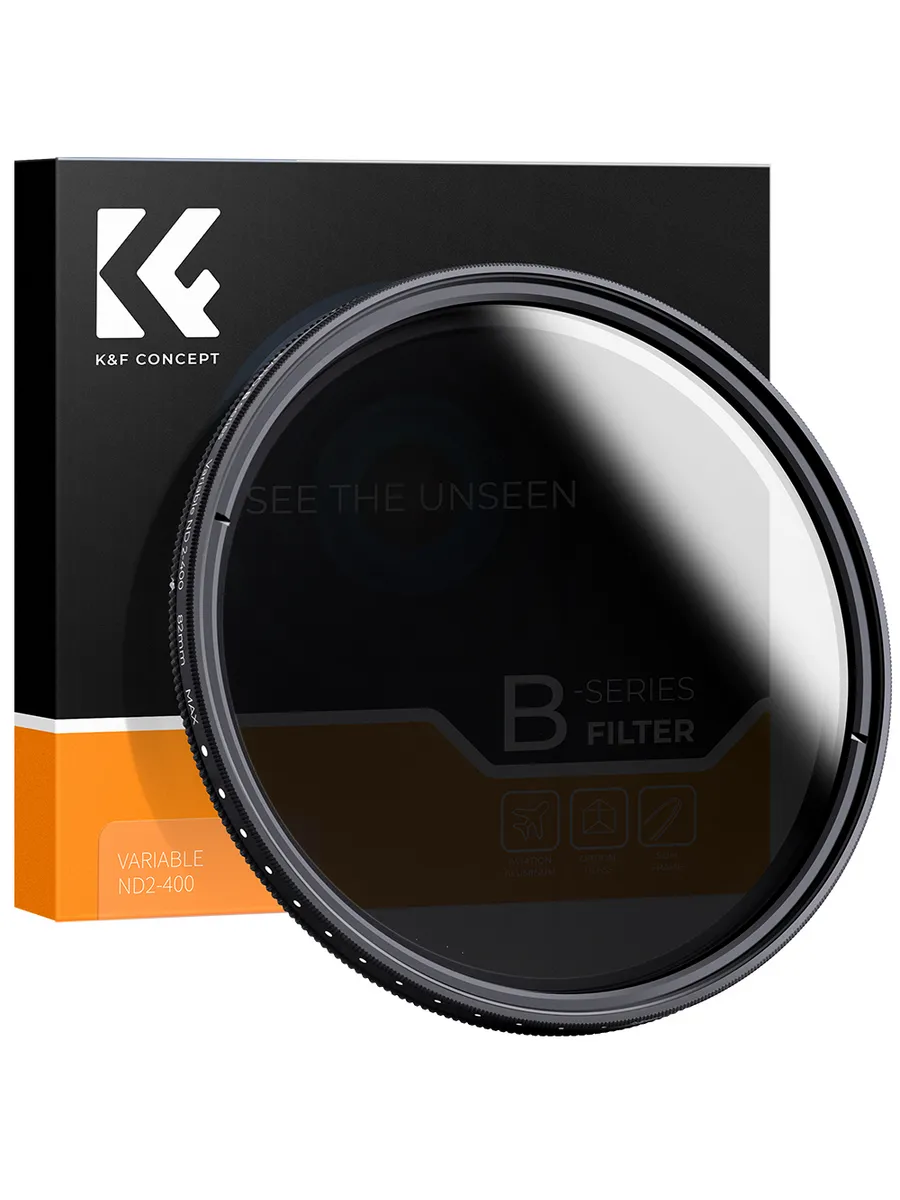 Нейтральный фильтр K&F Concept ND2-ND400 55 мм