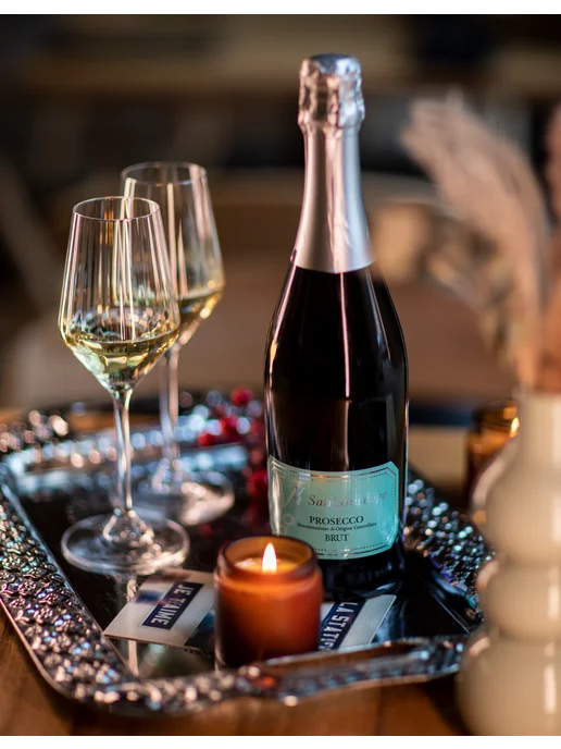 San Giuseppe Вино игристое белое брют Prosecco Treviso, белый, фото 5
