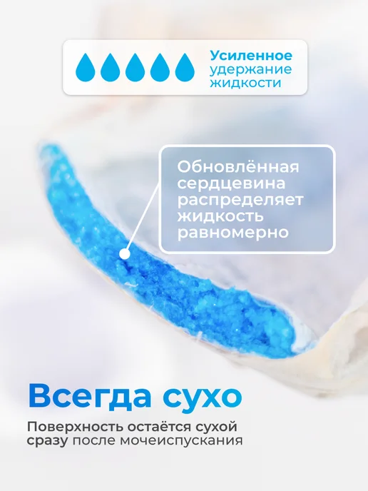 Enternal Summer Подгузники-трусики Fashion Gala 4 L (9-14 кг) 32 шт, 4 л, 914 кг, фото 6