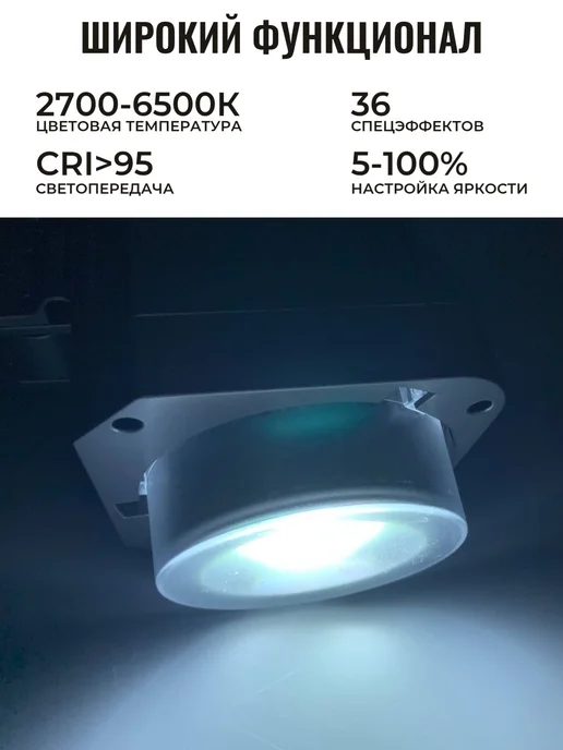 RINGRO Профессиональный светильник ADDWING PL-100A, серый, фото 7