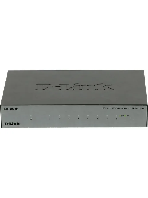 D-LINK Коммутатор DES-1008D L2B, вариант, фото 2