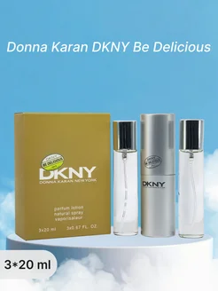 Набор духов 3 шт Donna Karan Be Delicious 60мл 304626089 купить за 801 ₽ в интернет-магазине Wildberries