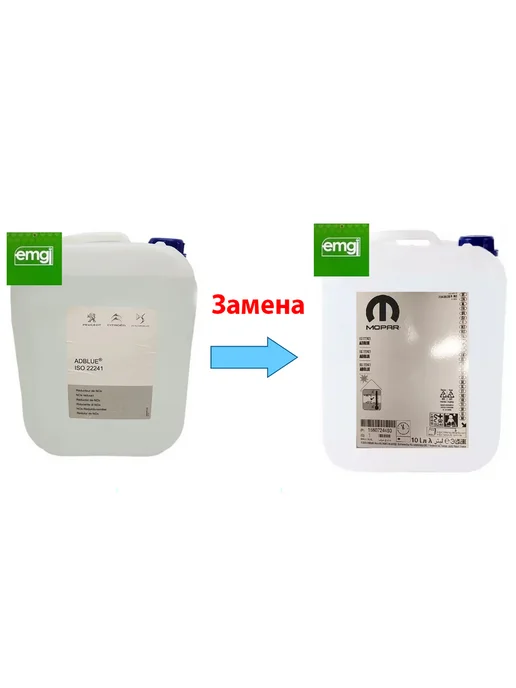 PSA Раствор мочевины Mopar Adblue 10л с лейкой 1660724480, 10 л, фото 2