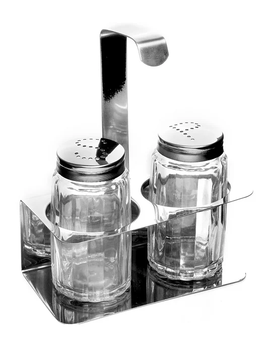 Набор для специй солонка и перечница на подставке - фото 7