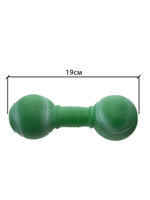 PetShop Игрушка для собак с пищалкой оранжевая 20,5 см Yami Yami, зеленый, фото 3