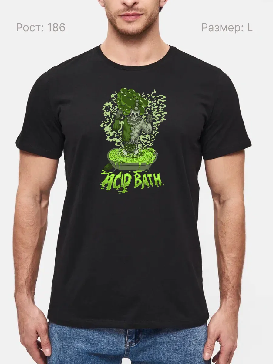 Футболка Acid Bath метал
