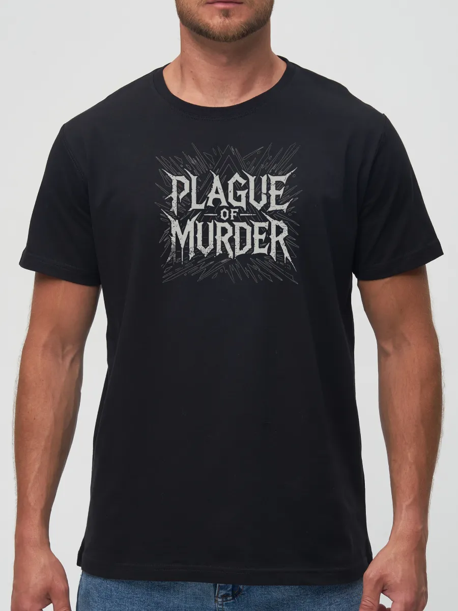 Футболка Plague of murder метал