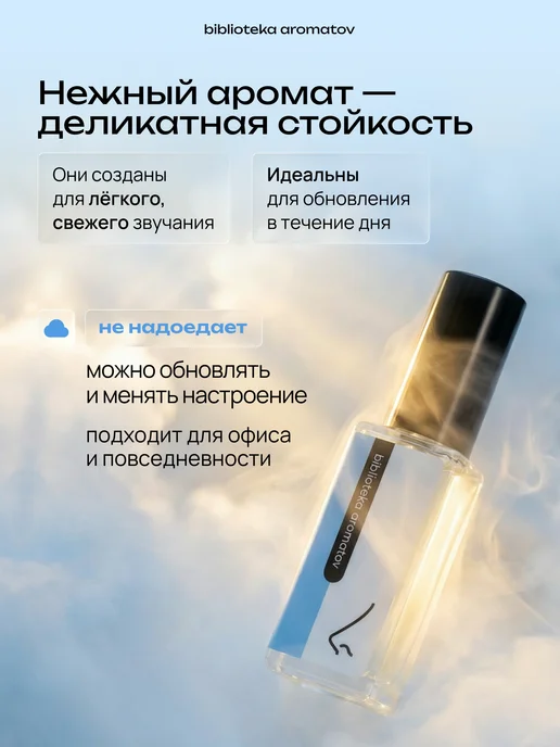 Библиотека ароматов Парфюмерная вода женская и мужская стойкая “Мятное облако” 1…, вариант, фото 4