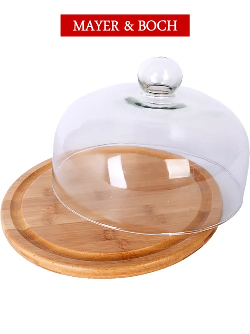 Сырница масленка с крышкой для хранения деревянная - фото 5