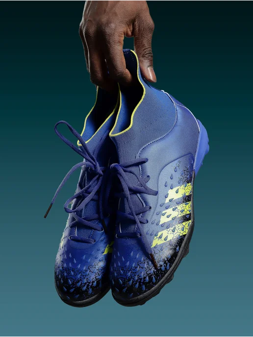 adidas Бутсы Сороконожки Predator, синий, фото 2