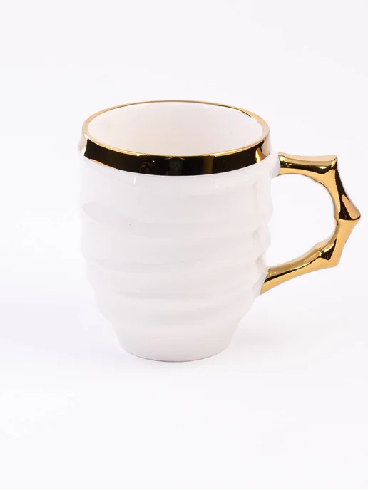 Кружки для чая набор 6 штук фарфор подарочный - фото 8