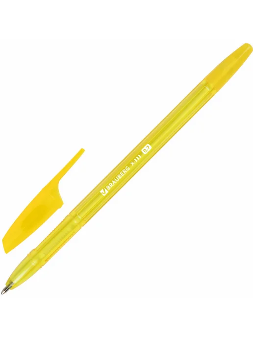 Brauberg Ручки шариковые цветные набор 10 шт тонкие для школы, 10 шт, фото 8
