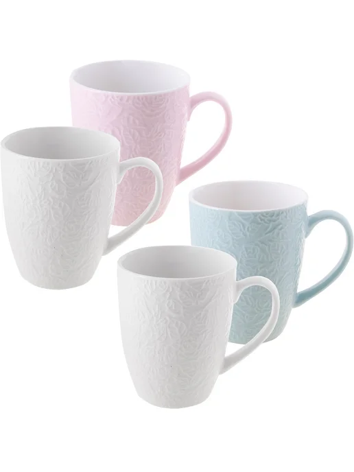 Кружка для чая красивая фарфор в ассортименте - фото 4