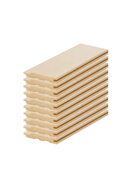 Лавка Лесника Вагонка Липа 2000х96х15мм Экстра пачка 10шт, 10 шт, фото 3