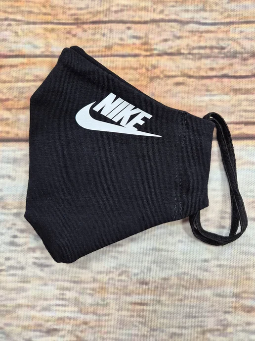RS Reverans аксессуары Повязка маска для лица защитно-декоративная Nike, черный