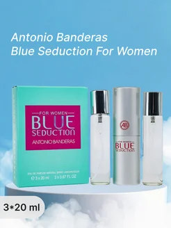 Набор духов 3 шт Antonio Banderas Blue Seduction For Women 305090702 купить за 826 ₽ в интернет-магазине Wildberries