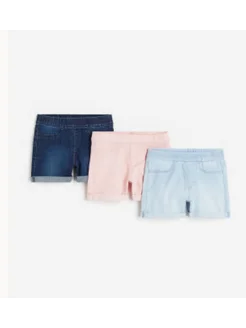 Джинсовые шорты H&M 305194122 купить за 4 455 ₽ в интернет‑магазине Wildberries