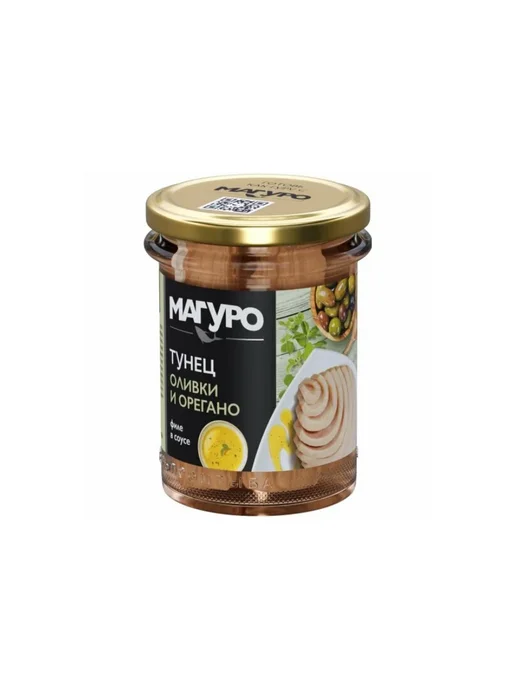 Магуро Тунец полосатый филе в соусе Оливки и орегано, 200 г, 2 шт, 200 г, 3 шт, фото 2